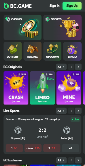 Exploring the Thrills of BC Game Mobile Bet